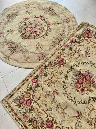 Klonaras 308T Anti-slip Rug Rectangular Summer Ibiza