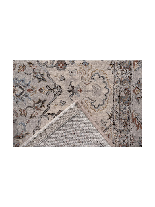 Ragolle Da Vinci Teppich Rechteckig Synthetisch,Polyester/Cotton/Leather White / Beige / Gold