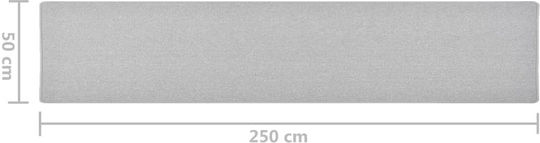 vidaXL Anti-slip Rug Rectangular Light Gray
