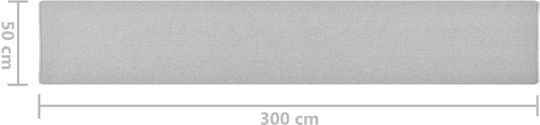 vidaXL Anti-slip Rug Rectangular Light Gray