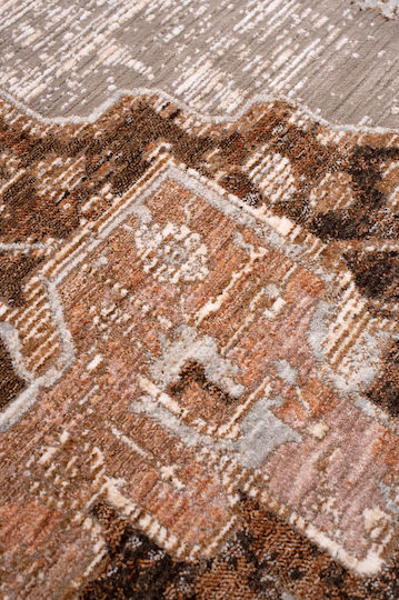 Naf Naf Amaro S373A Χαλί Ορθογώνιο Brown / Shrink / D. Brown 170x240cm