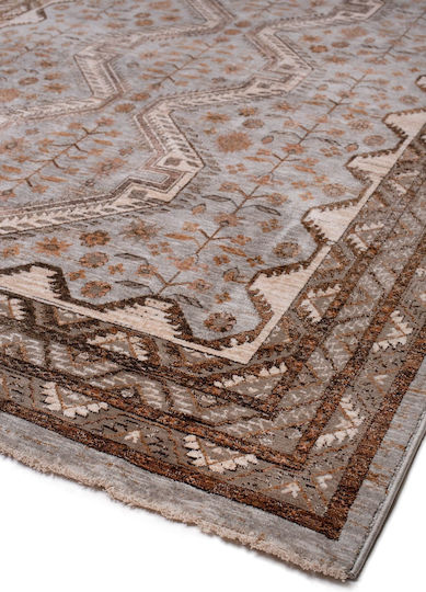 Viokarpet Amaro 9381F Килим Правоъгълена Multi Grey / Brown Shrink