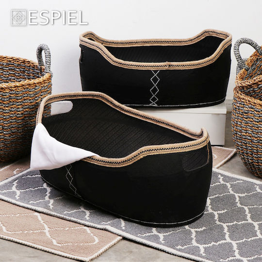 Espiel Pera Teppich Rechteckig Synthetisch,Polyester/Cotton/Leather Grey