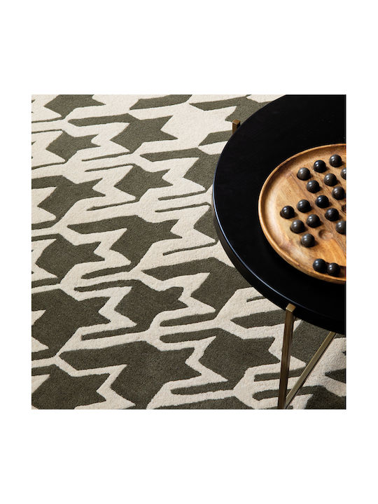 Ted Baker Houndstooth Χειροποίητο Μάλλινο