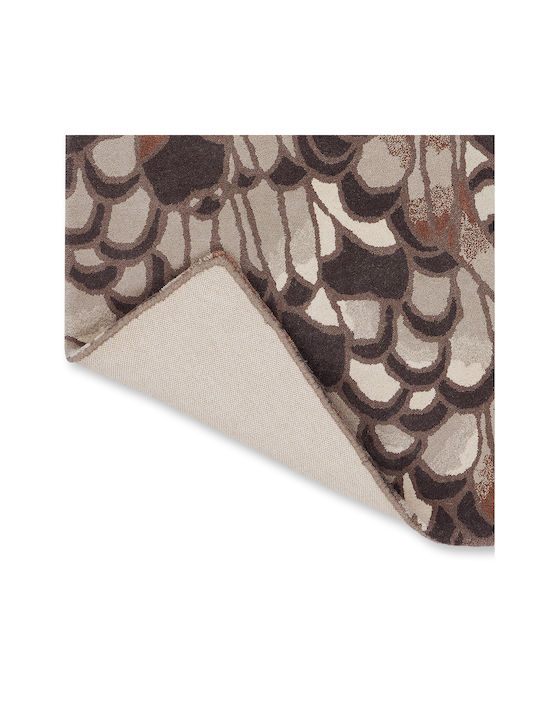 Ted Baker Feathers Ръчно изработено Килим Правоъгълена Вълна 162404 Natural