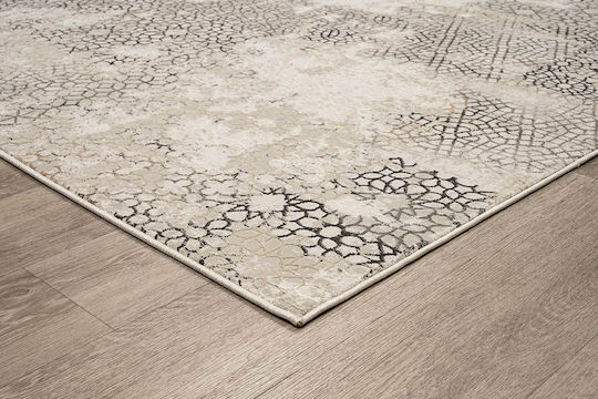 Newplan Bellagio 3470 Teppich Rechteckig Synthetisch,Polyester/Cotton/Leather Beige-grey