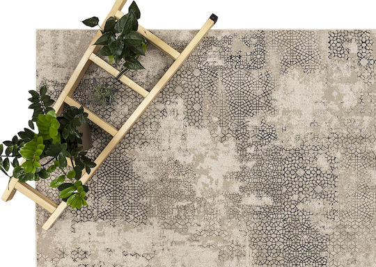 Newplan Bellagio 3470 Teppich Rechteckig Synthetisch,Polyester/Cotton/Leather Beige-grey