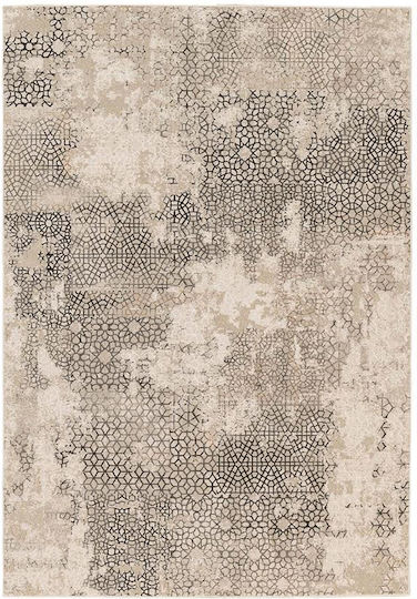 Newplan Bellagio 3470 Teppich Rechteckig Synthetisch,Polyester/Cotton/Leather Beige-grey