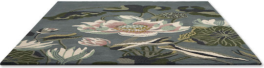 Wedgwood Waterlily 38608 Χειροποίητο Χαλί Ορθογώνιο Μάλλινο Πράσινο 250x350cm