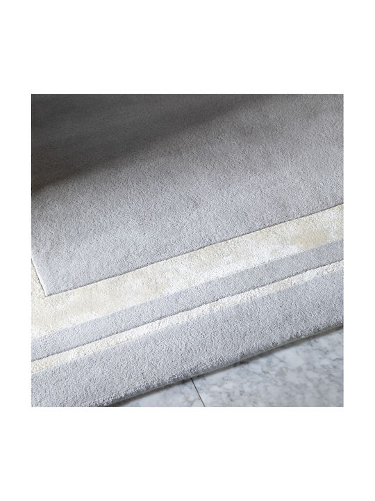 Laura Ashley Redbrook Lucrat manual Covor Rectangular Din lână Silver