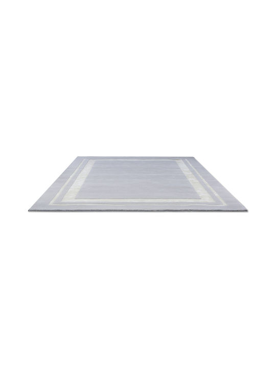 Laura Ashley Redbrook Lucrat manual Covor Rectangular Din lână Silver