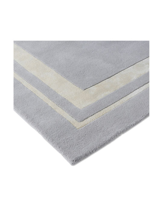 Laura Ashley Redbrook Lucrat manual Covor Rectangular Din lână Silver
