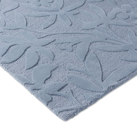 Laura Ashley Cleavers Χειροποίητο Χαλί Ορθογώνιο Μάλλινο Seaspray 170x240cm