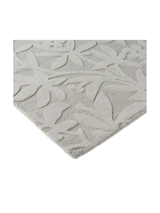 Laura Ashley Cleavers Lucrat manual Covor Rectangular Din lână Natural