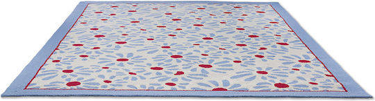 Laura Ashley Thorncliff Daisy Χαλί Εξωτερικού Χώρου Ορθογώνιο Sky Blue 160x230cm