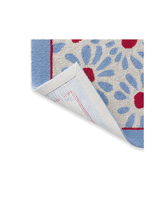Laura Ashley Thorncliff Daisy Χαλί Εξωτερικού Χώρου Ορθογώνιο Sky Blue 160x230cm