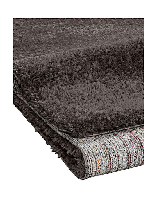 Madi Downy Shade Χαλί Ορθογώνιο Shaggy Anthracite 160x230cm