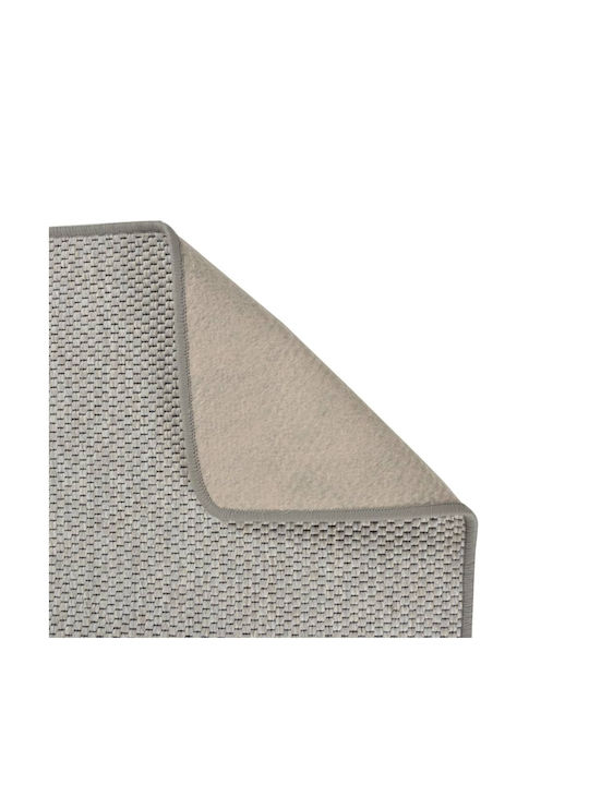 vidaXL Teppich Rechteckig Synthetisch,Polyester/Cotton/Leather Taupe