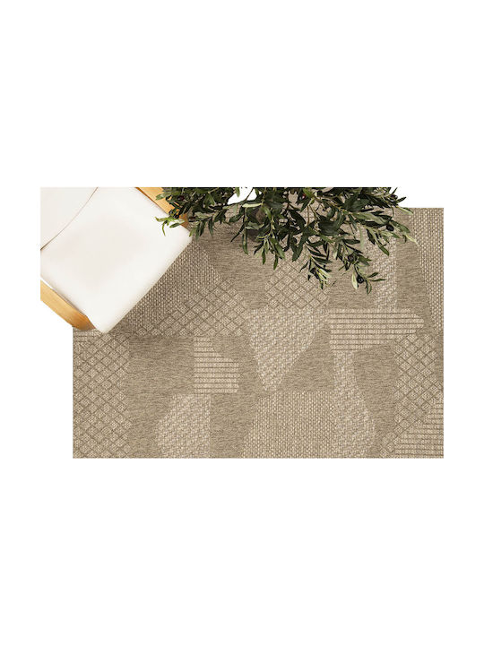 Newplan Capri 88002a Χαλί Ορθογώνιο Μπεζ 133x190cm