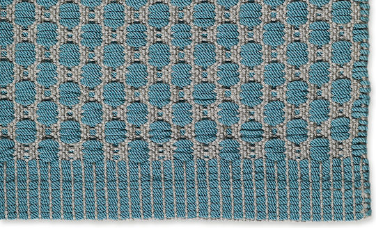 Tapicap Box Outdoor Lucrat manual Covor De exterior Rectangular Grey / Aqua