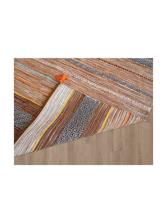 Newplan Kilim 6080 Χειροποίητο Αντιολισθητικό Χαλί Ορθογώνιο Beige 133x190cm