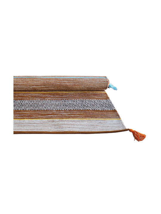 Newplan Kilim 6080 Χειροποίητο Αντιολισθητικό Χαλί Ορθογώνιο Beige 133x190cm