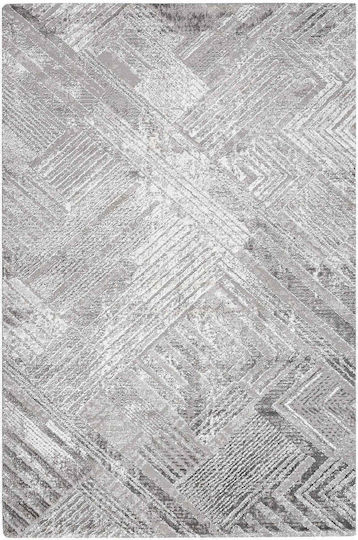 Balsan Monaco Moma Teppich Rechteckig Synthetisch,Polyester/Cotton/Leather Grey