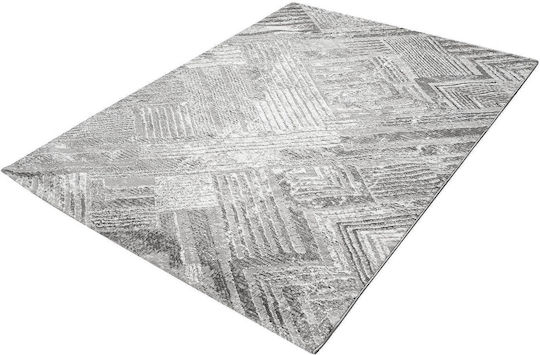 Balsan Monaco Moma Teppich Rechteckig Synthetisch,Polyester/Cotton/Leather Grey