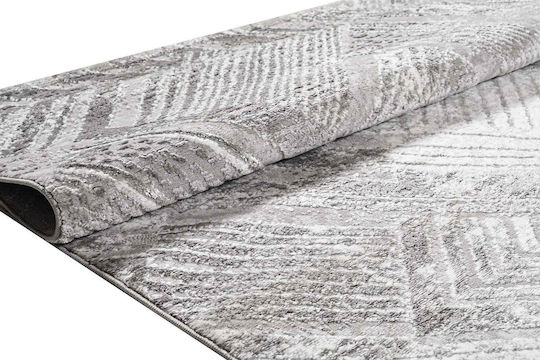 Balsan Monaco Moma Teppich Rechteckig Synthetisch,Polyester/Cotton/Leather Grey