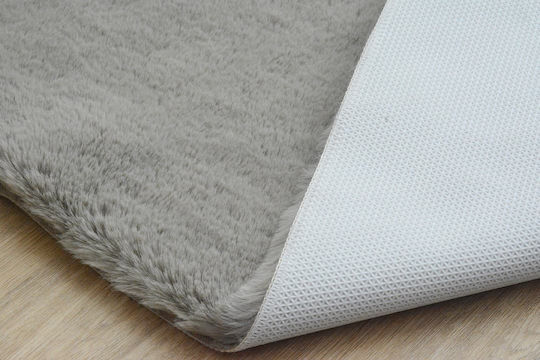 Newplan Puffy Anti-slip Rug Rectangular Taupe