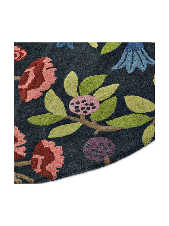 Sanderson Foraging Χαλί Στρογγυλό Indigo Φ200cm