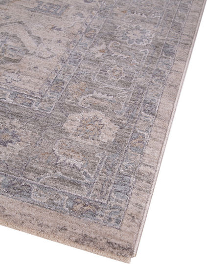 Royal Carpet Tabriz 675 Synthetisch,Polyester/Cotton/Leather L.grey