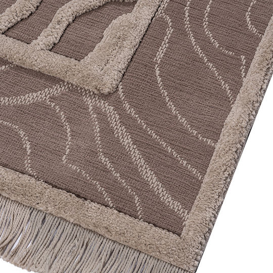 Beauty Home Noir 9434 Covor Rectangular cu franjuri Bej