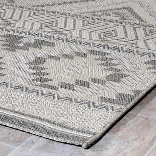 Tzikas Carpets Novo Outdoor Wicker Black-silver
