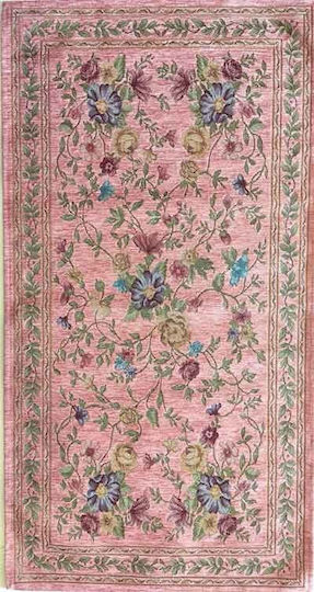 Klonaras Ibiza 821-Z Anti-slip Rug Rectangular Aubusson