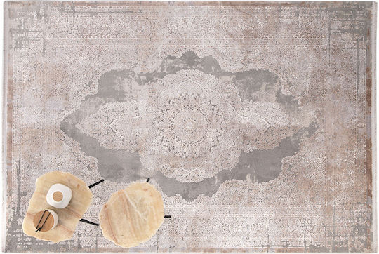 Royal Carpet Silk 5988d Rug Rectangular Silk L.Grey D.Beige
