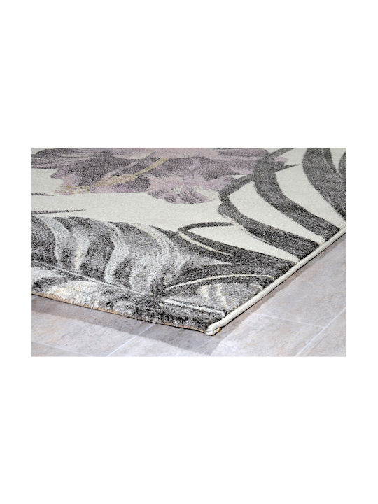 Tzikas Carpets 22440-261 Teppich Rechteckig Synthetisch,Polyester/Cotton/Leather White-Cream