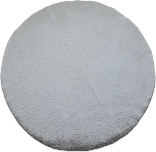 Newplan Puffy Fc6 Anti-slip Rug Rectangular Furry Grey R05