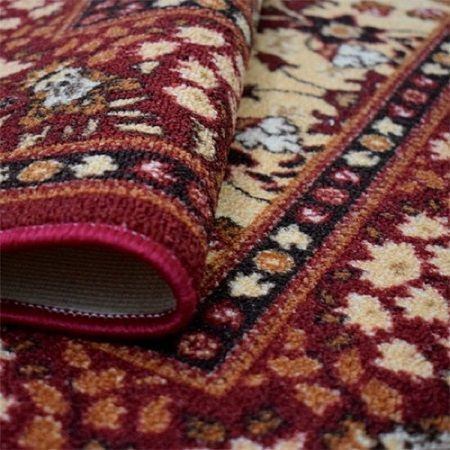 Sakalidis Luxe Килим Правоъгълена Червен
