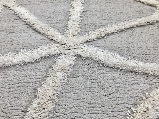 Koulis Carpets Thick 824 Килим Правоъгълена Сиво-кремаво