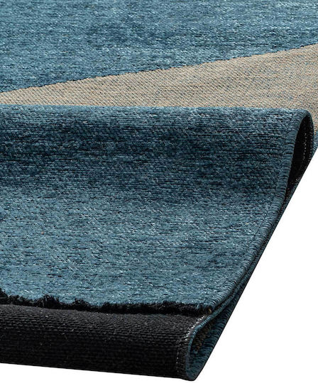 Madi Stone Rug Rectangular Beige Petrol