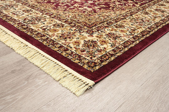 Newplan Persia 5649 Rug Rectangular with Fringes Burgundy