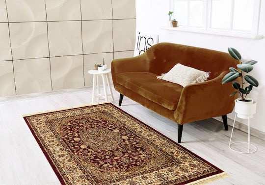 Newplan Persia 5649 Rug Rectangular with Fringes Burgundy