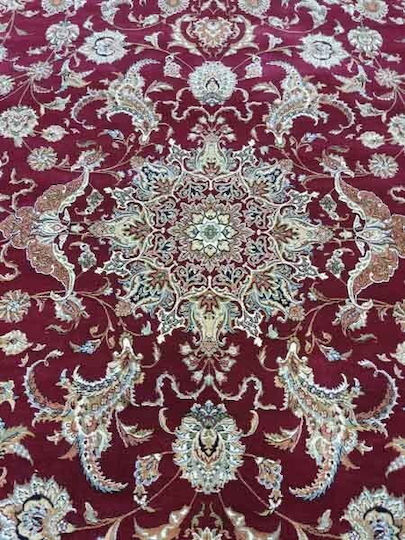 Klonaras Χαλί Μεταξένιο 200x285cm Κόκκινο