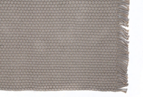 Royal Carpet Duppis OD2 Χαλί Εξωτερικού Χώρου Ορθογώνιο με Κρόσια Beige Grey 113x190cm