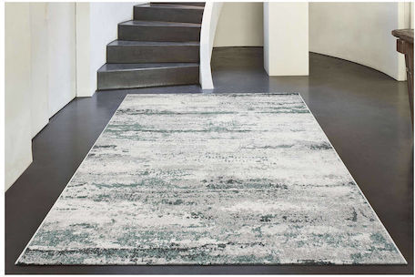 Bekas Carpets 034-0026-6141 Teppich Rechteckig Synthetisch,Polyester/Cotton/Leather Gray