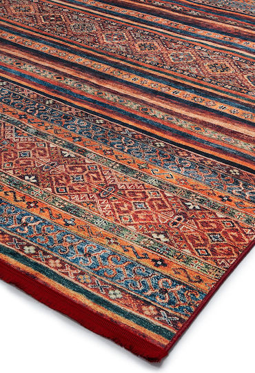 Viokarpet Nomadian 5093 MLS Synthetisch,Polyester/Cotton/Leather Mehrfarbig