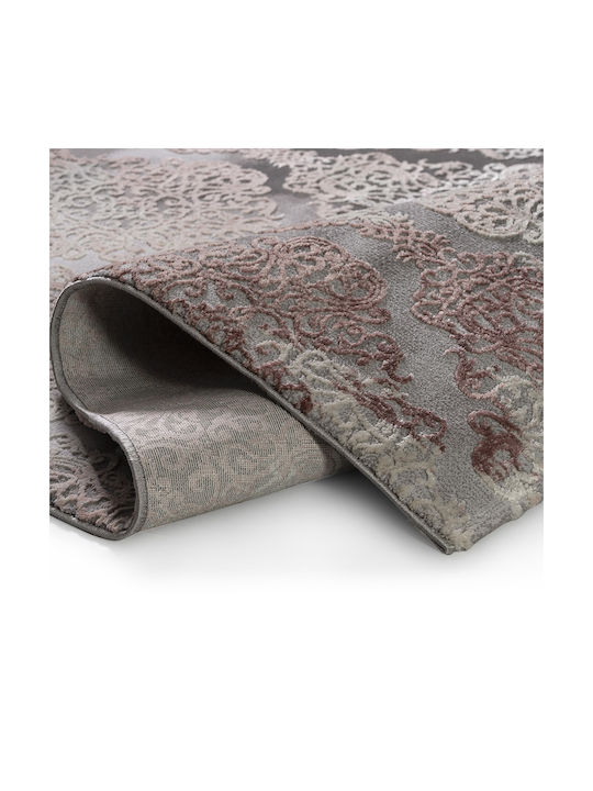 Beauty Home Art 9426 Rug Rectangular Grey, Pink