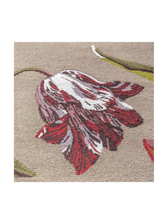 Ted Baker Botanical Tulip Covor De exterior Rectangular Burgundy