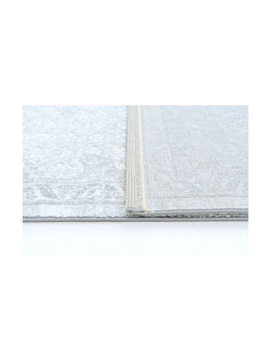 Ezzo Veneto D309a2a Teppich Kamin Rechteckig Synthetisch,Polyester/Cotton/Leather Light Grey